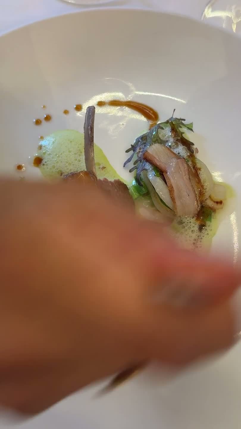 Inside a two-Michelin-star dinner in Paris